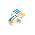 2 in 6 out  press type quick wire terminal connector